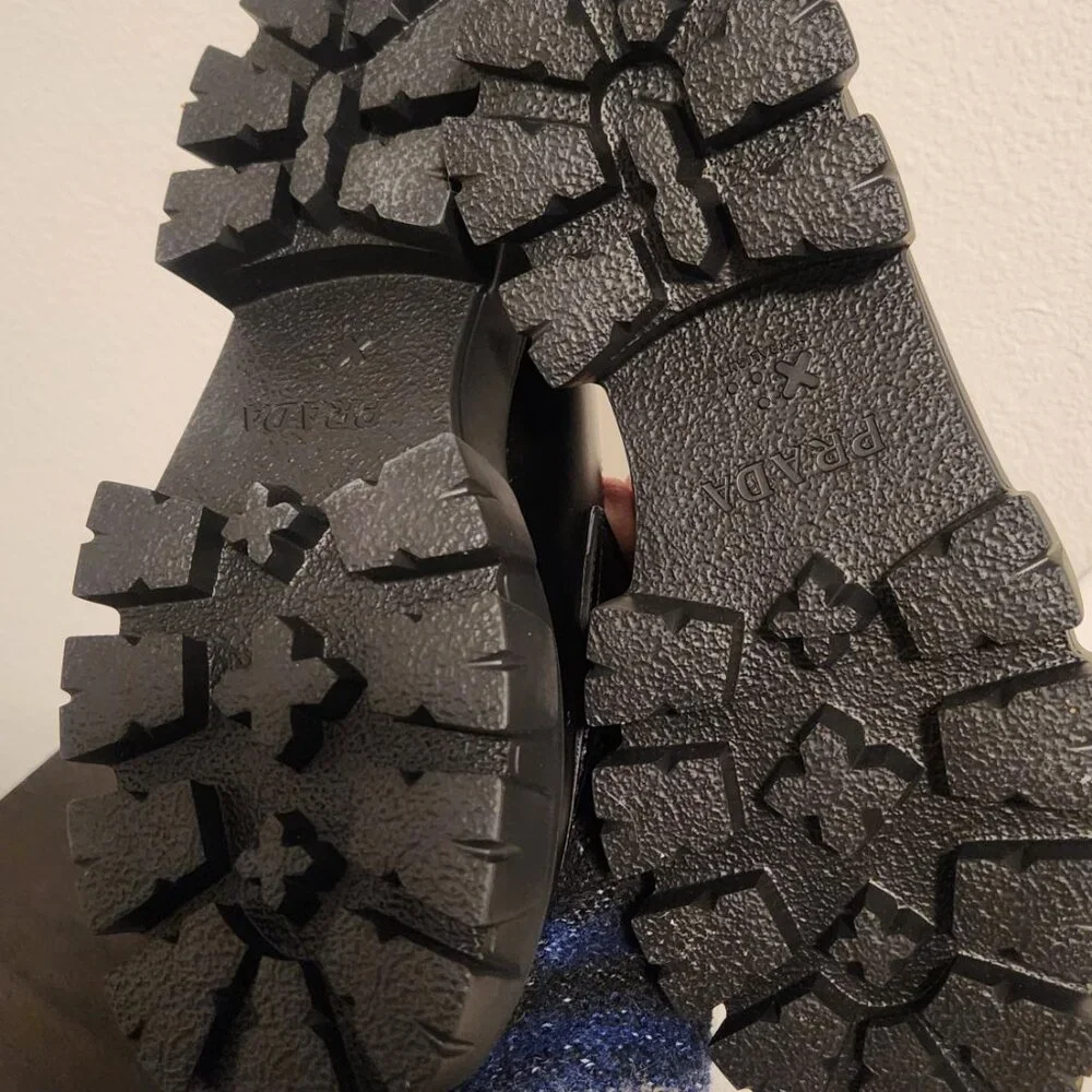 BRAND NEW Prada Loafers - Brushed leather monolith loafers Size 37 - Never Worn - Picture 9 of 9